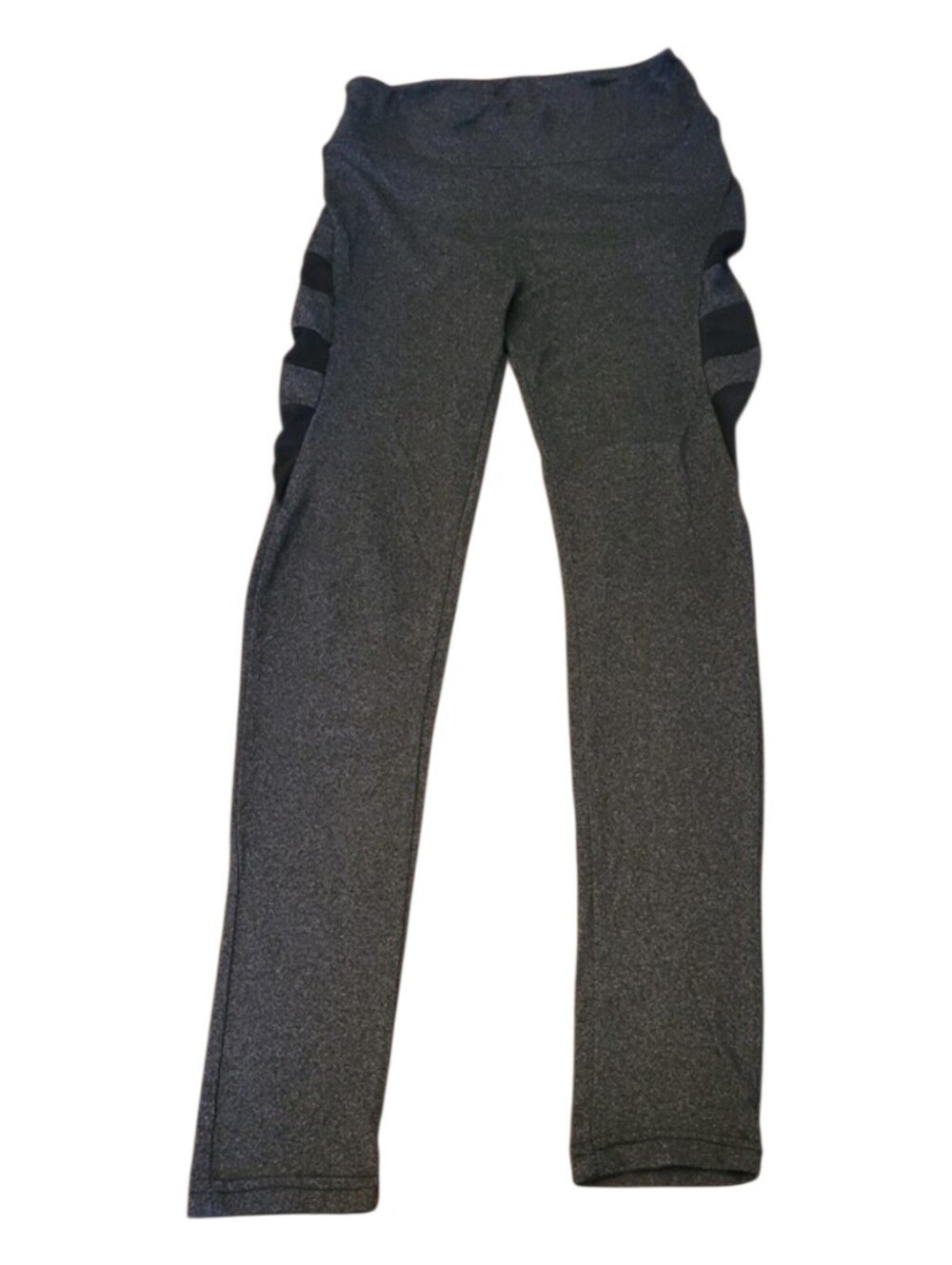 🥳5/$25!🥳 Ardene Black Heather Leggings with Paneled Side Stripes